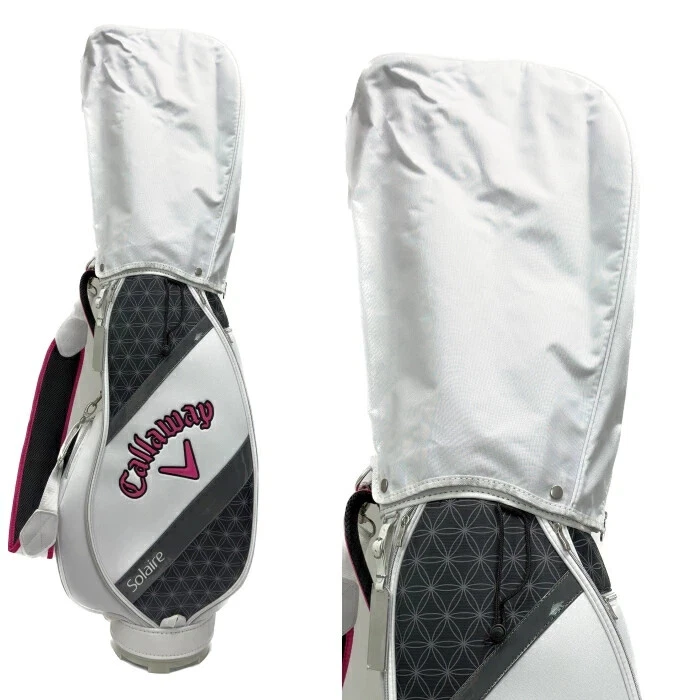 Callaway Golf Entry Cart Bag Solaire 8.5 x 47in Lightweight 6-way Ladies Pink - Image 4 of 4