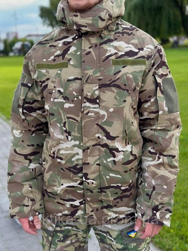 Ukraine Armee TARNMUSTER taktische Winterjacke ukrainischer KRIEG reguläre Tarnung neu ua - Bild 2 von 24