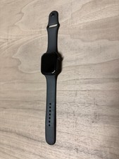 Watch Series 10 Black Aluminum 46mm Touchscreen Silicone Band Water-Resistant