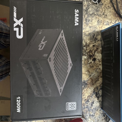 SAMA XP 1200w ATX PLATINUM Power Supply PSU For Gaming Computer PC PSU - Afbeelding 2 van 4