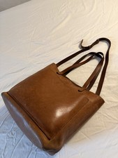 Madewell Medium Transport Tote Caramel Pre-Owned