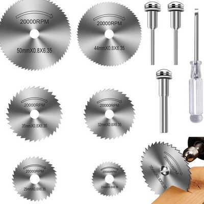HSS Kreissägeblätter Set 6 Stück Für Dremel Holz Kunststoff Metall Schraubend...