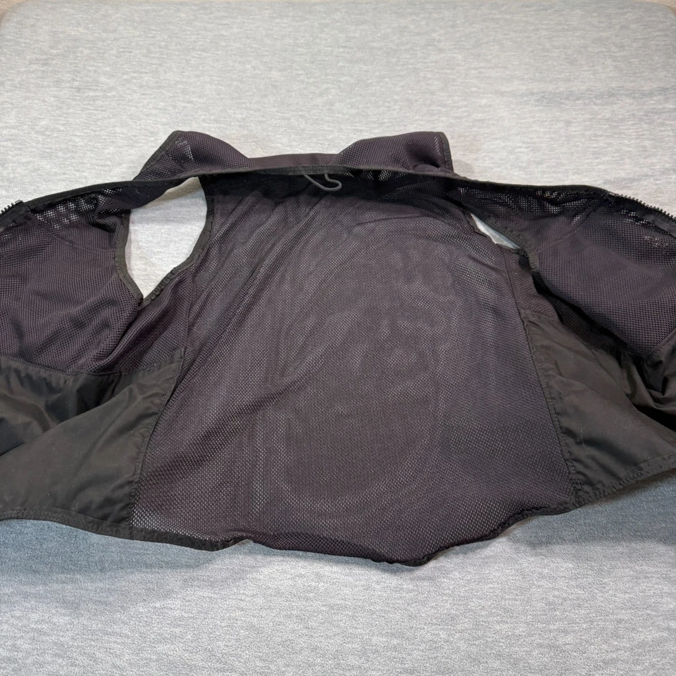 Atlas 46 Vest Men XL Black Tactical Work Utility Tool Mesh Zip Pockets USA - Image 4 of 4