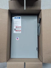 New Eaton DG322NGB Safety Switch 60A 240V 3-Pole Fusible Disconnect NEMA 1