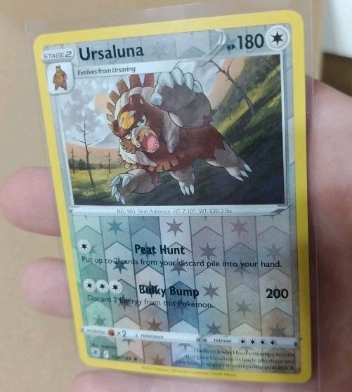 URSALUNA 124/189 ASTRAL RADIANCE POKEMON (REVERSE HOLO, NM)