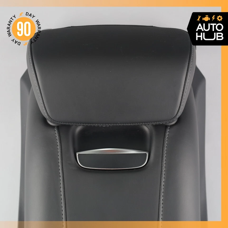 14-17 Mercedes W222 S63 AMG S550 Sedan Rear Center Console Arm Rest Armrest OEM - Image 2 of 4