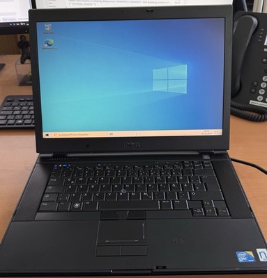 Dell Latitude E6500 Laptop mit Dockingstation   Windows 10   beleuchtete Tast.