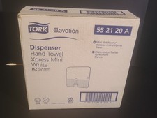 NEW Tork 552120 Elevation Xpress Mini Hand Towel Dispenser H2 System WHITE