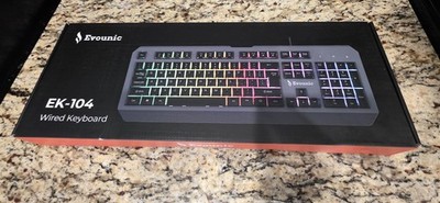 Evounic Ek-104 Wired Keyboard And Em-80 Wired Mouse Combo
