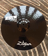 Zildjian Pitch Black Hi-Hat Cymbals 14in Diameter Pair 2-Piece