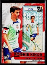 2022-23 Donruss #25 Luca de la Torre Rookie Kings Silver