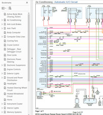 Land Rover Range Rover Sport 2016 diagrama de cableado esquema V6 3,0 L DSL pdf