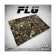 Frontline Gaming Playmat 6' x 4' - Ancient Alien Ruins, Winter New