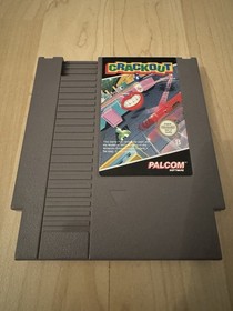 CRACKOUT Nintendo NES Spiel mit Schuber aus privater Sammlung 