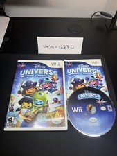 Disney Universe (Wii) CIB - Tested & Working - Action Adventure Family Game