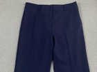 J McLaughlin Deanne Pant Bainbridge Knit Navy Ankle Size 8 Classic Chic EXC Cond — photo 2