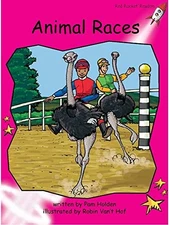 ANIMAL RACES (RED ROCKET READERS) By Pam Holden & Van't Robin Hof **BRAND NEW**
