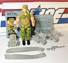 GI Joe Rock N Roll 1989 v2 *100% COMPLETE w/File Card, Near Mint!* Vintage ARAH
