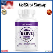 Vital Nerve Relief Supplement for Tingling and Discomfort – Alpha Lipoic Acid US