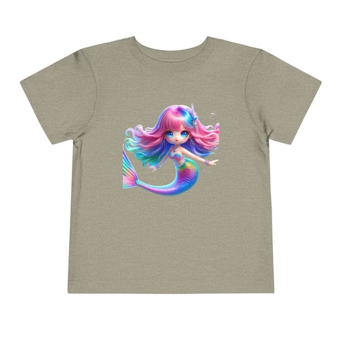 Colorful Mermaid Toddler Tee - Cute Kids Shirt - Picture 39 of 47