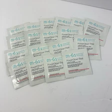 M-61 PowerGlow Peel 18 Packets Glycolic Salicylic Acid Exfoliating Facial Pads