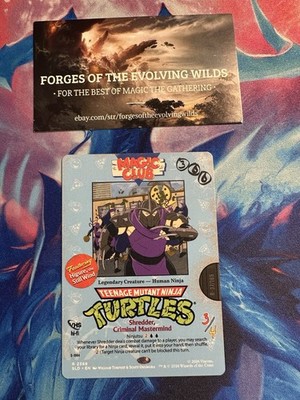 Shredder, Criminal Mastermind - Higure, the Still Wind VHS Villians Secret Lair