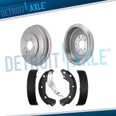 Rear Brake Drums and Premium Brake Shoes Kit for 2012-2019 Chevrolet Sonic Trax - Bild 1 von 4