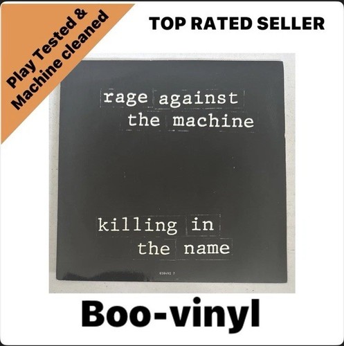 Rage Against The Machine - Killing In The Name Rare 7” Grey Marble Vinyl - 1993 - Picture 1 of 7