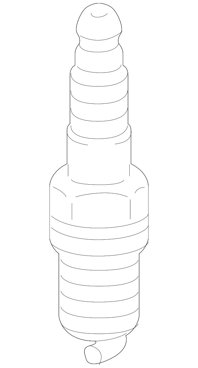 Genuine GM Iridium Spark Plug 12681656