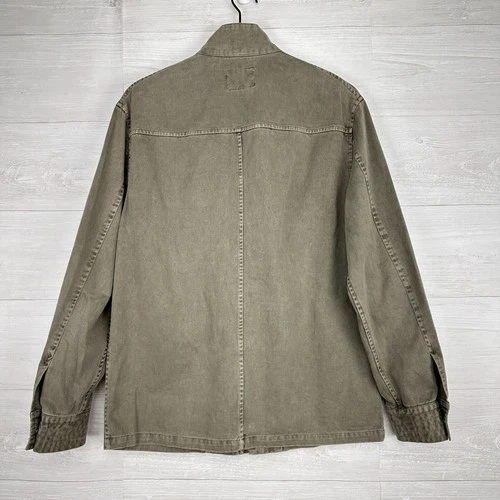 Rails Porter Field Utility Jacket Men Size S Sage Green Pockets Full Zip Army image 6