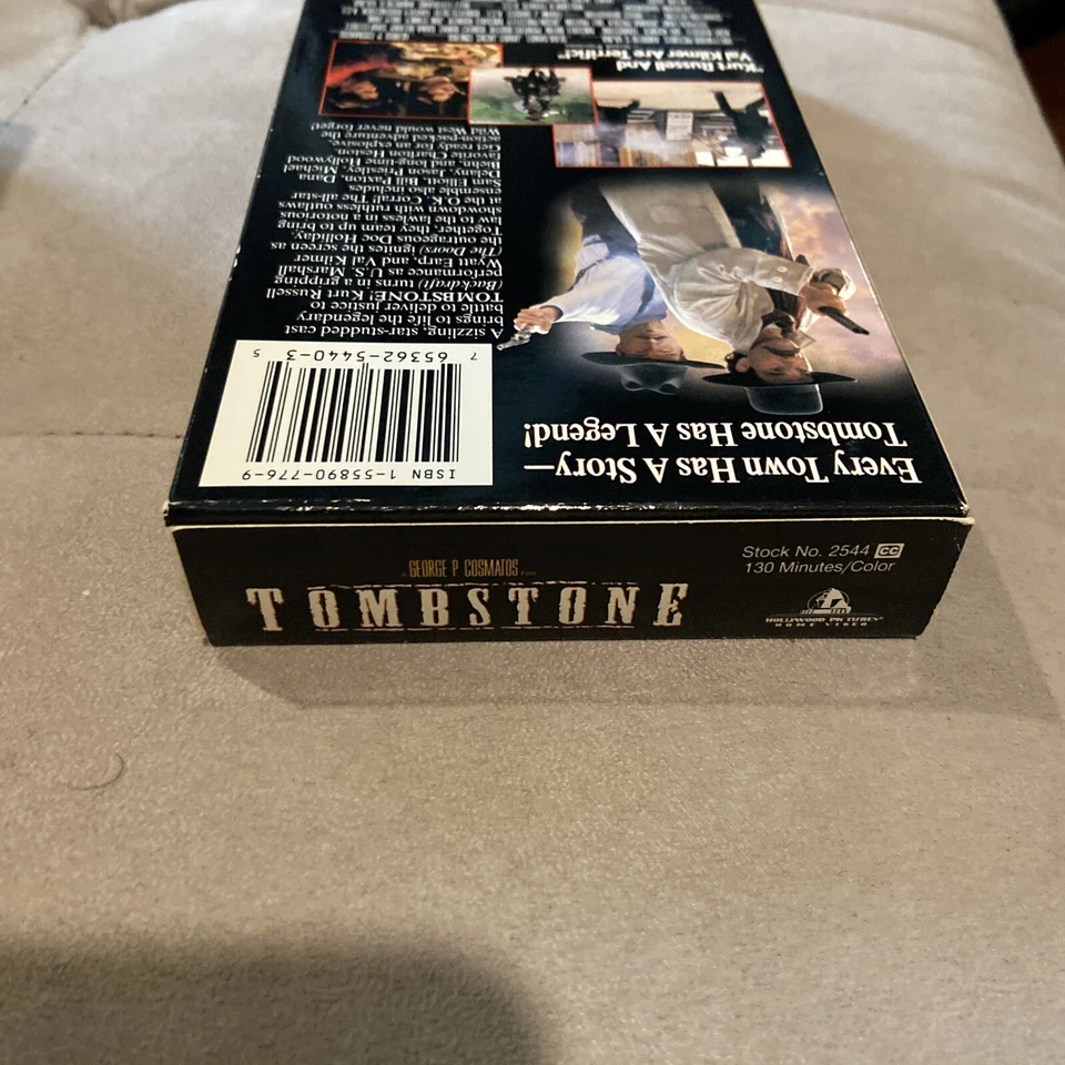 Tombstone (VHS, 1994) Kurt Russell & Val Kilmer - Image 4 of 4