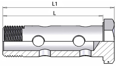 MM Metric Thread Size Banjo Bolt Banjo Union for Fuel Line Fitting Hydraulic Car - Picture 14 of 21