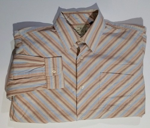 Blue Port Boy's Button Down Shirt Size Large 16/18 #130 - Picture 2 of 3
