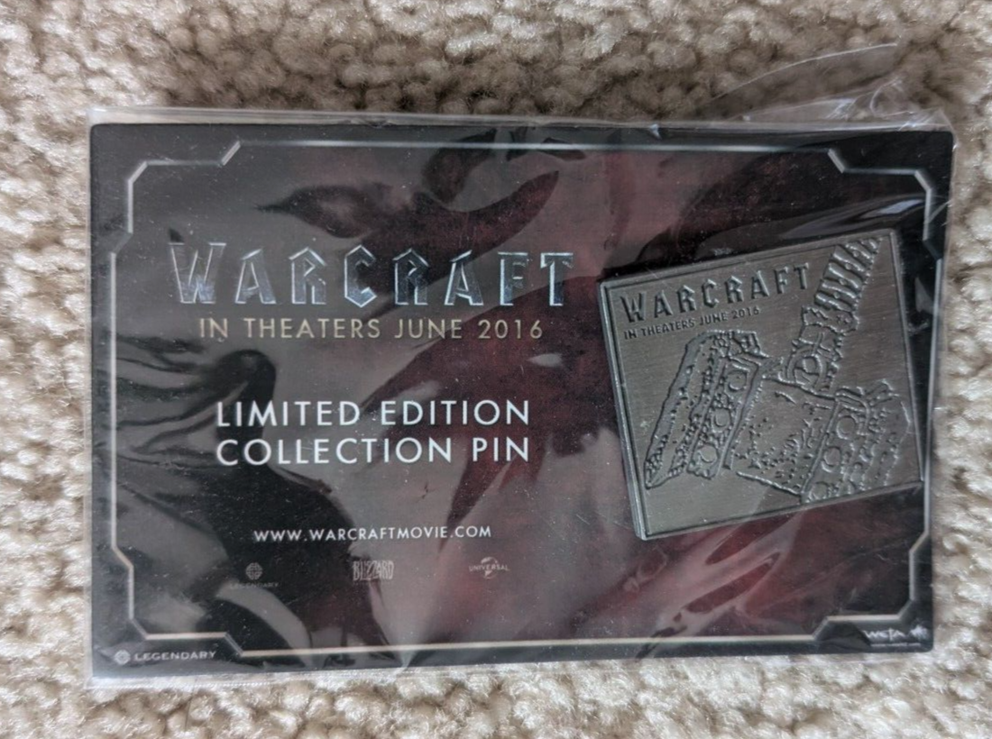WORLD of Warcraft the Movie | Limited Edition Collection Pins WORLD of Warcraft the Movie | Limited Edition Collection Pins