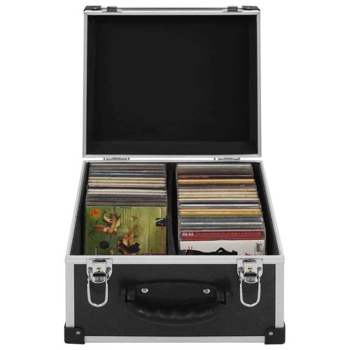Alu DJ CD-Koffer Alukoffer für 40/60/80 CDs mit Schlüssel DJ Case Box Innenraum - Bild 10 von 60