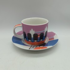 Studio Nova Fine Porcelain Around the World TPC40 London Espresso Cup  Saucer