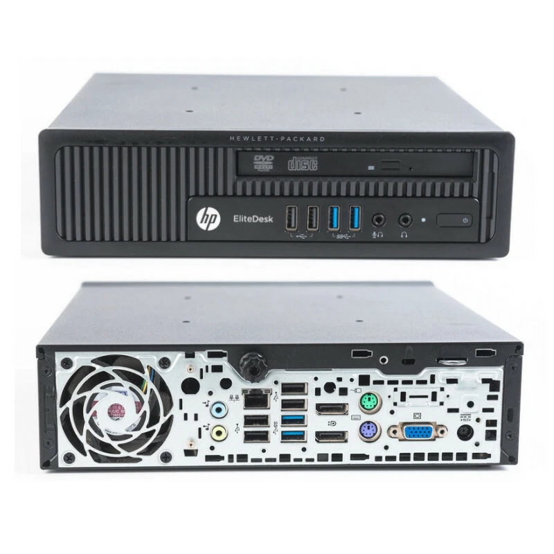 HP EliteDesk 800 G1 USDT i5 Quad-Core 16GB RAM 240GB SSD WAdapter Win 10 Pro - Picture 1 of 1