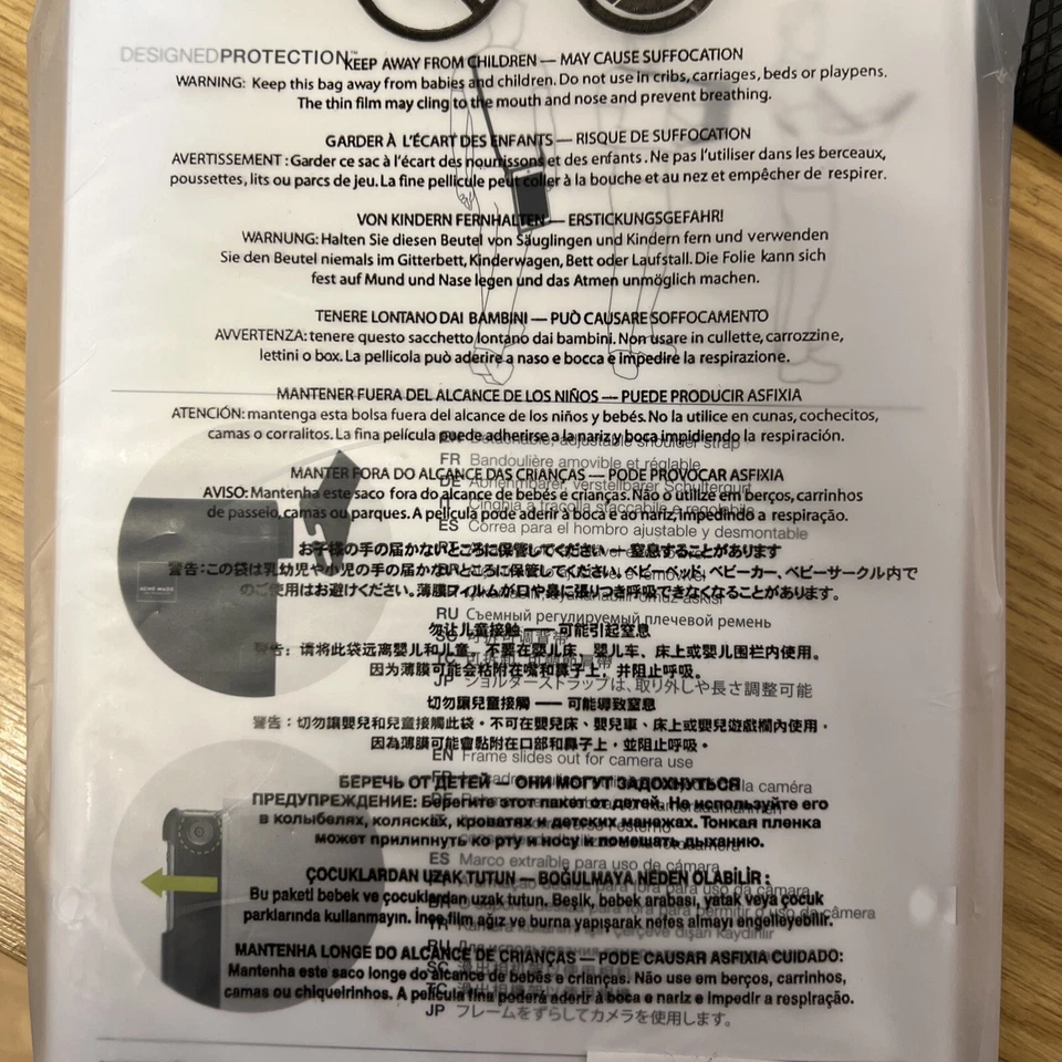 iPad Mini 1 2 3 Ergo Book Sling Messenger Carry Bag Case Stand Shoulder Strap - Image 3 of 3