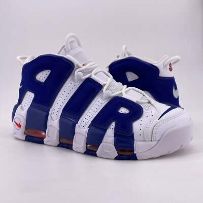 Nike Air More Uptempo ''KNICKS'' 2017 - Size 8.5 - 921948 101 (7877-71)
