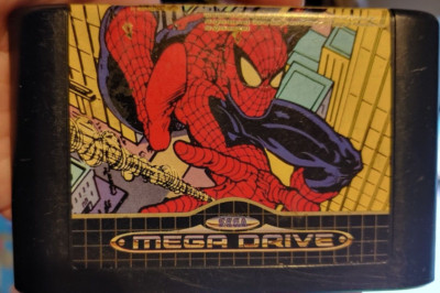 Spider-Man (1991) Sega Mega Drive (Modul) working cond classic 16-bit