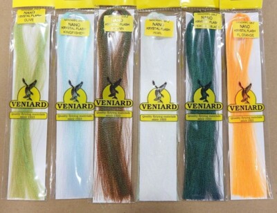 Nano Krystal Flash 7 Farben Veniard Super Fine Krystal Flash NANO  extra fine !
