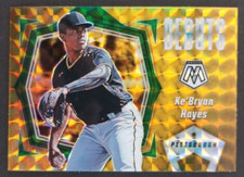KeBryan Hayes 2021 Panini Mosaic Debuts Baseball Card #10 (NM)