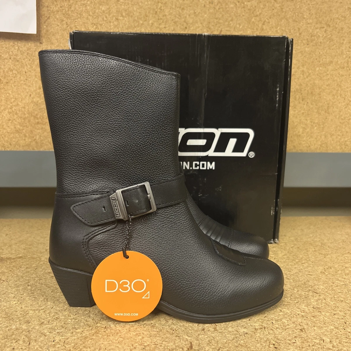 Icon women's cheap motorcycle boots
