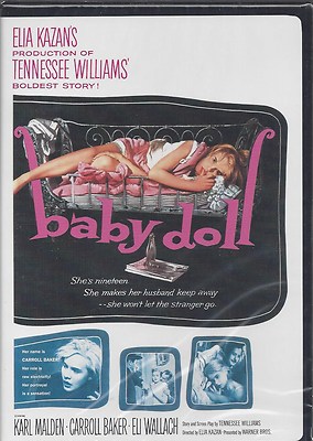 BABY DOLL Karl Malden Carroll Baker Eli Wallach Tennessee Williams Play NEW DVD