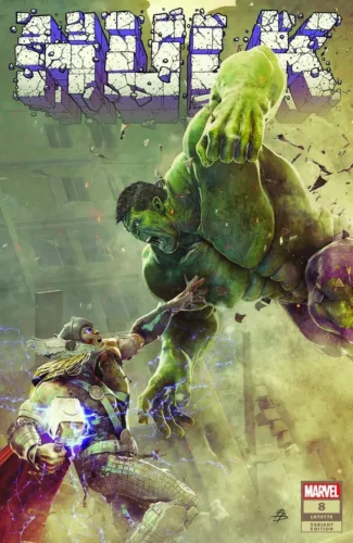 🚨💥 HULK 8 BJORN BARENDS Trade Dress Variant THOR Banner Of War