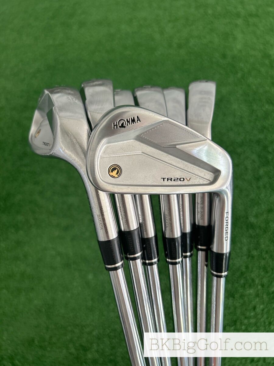 Honma TR20V Forged 6 Iron Stiff Steel Shaft Honma Grip Honma TR20V Forged 6 Iron Stiff Steel Shaft Honma Grip