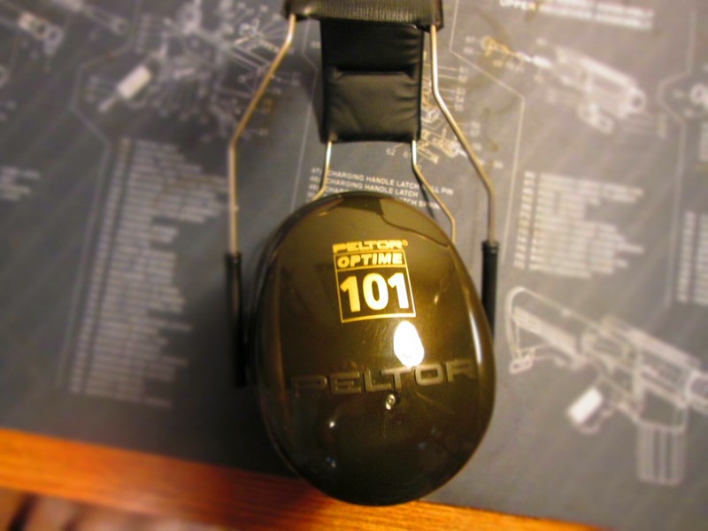 3M Olive Drab Peltor Optime 101 Over-The-Head Ear Protection