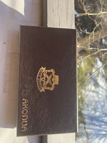 Vintage Buck Akonua Knife, New, Unused