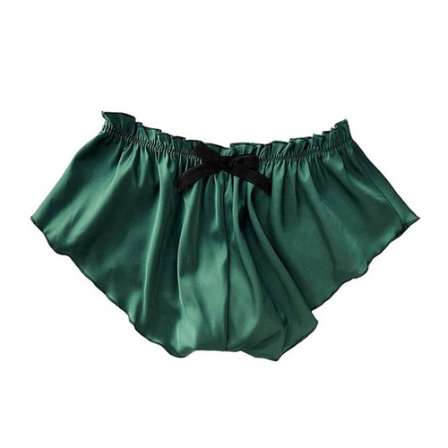 Women Seamless Panties Silk Satin Briefs Underwear Lingerie Knickers Plus Size - 第 6/15 張圖片