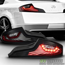 New Design Black Led Tail Lights Brake Lamps For 2003-2005 Infiniti G35 Coupe